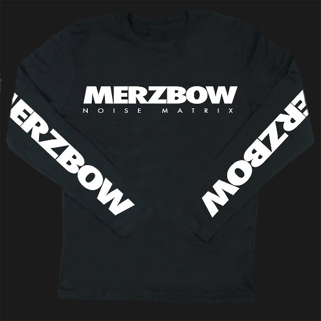 MERZBOW / NOISE MATRIX Long Sleeve Tシャツ (黒ボディ／2色プリント ...
