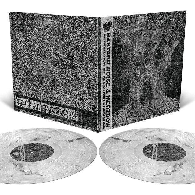 BASTARD NOISE & MERZBOW / RETRIBUTION BY ALL OTHER CREATURES (2LP 