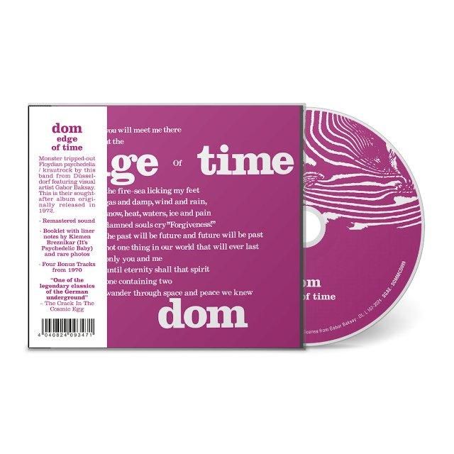 dom / edge of time (SOMMOR盤／国内盤仕様CD) - LOS APSON