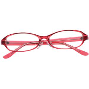 やっぱり可愛いピンクメガネ オーバル型 ピンク 伊達メガネ すべて