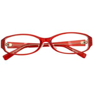 スタンダード赤眼鏡 クリアレッド バレル 伊達メガネ すべて ダテメガネ 限定の通販サイト 代官山眼鏡工房