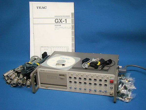 TEAC ティアック GX-1 インテグレーテッド データレコーダ AR-GXST STRAIN AMP 中古 -  中古測定器・中古計測機器販売｜EXCEL WEB SHOP (有限会社エクセル)