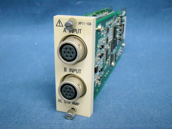 NEC Avio AP11-104 RA2300/2800用 2CH ACストレインアンプ 中古 - 中古測定器・中古計測機器販売｜EXCEL WEB  SHOP (有限会社エクセル)