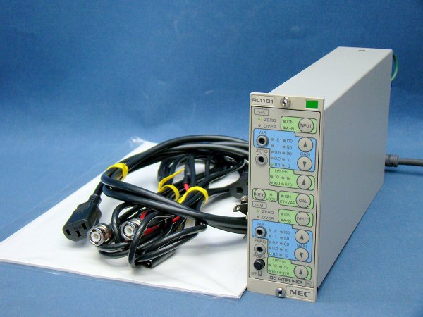 NEC Avio 三栄 AL1101 アイソレーション DCアンプ 2チャネル 中古 - 中古測定器・中古計測機器販売｜EXCEL WEB SHOP  (有限会社エクセル)