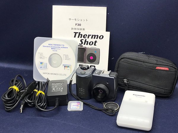 NEC Avio F30W 赤外線テクノロジー サーモショット Thermo Shot 赤外線サーモグラフィ -20℃～350℃ 中古 -  中古測定器・中古計測機器販売｜EXCEL WEB SHOP (有限会社エクセル)