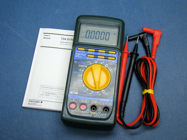 yokogawa 横河 734-02 デジタルマルチメータ DMM 73402 中古 中古測定器・中古計測機器販売｜EXCEL WEB SHOP  (有限会社エクセル)