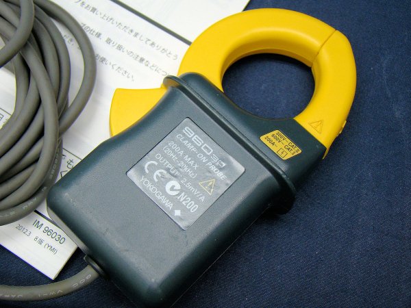 YOKOGAWA 横河 96030 960-30 クランププローブ 電流クランプ 電力計 200A 中古 - 中古測定器・中古計測機器販売｜EXCEL  WEB SHOP (有限会社エクセル)