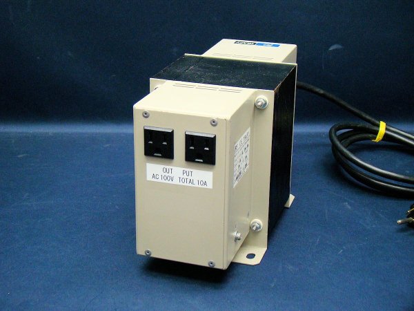 富士電機 TRAFY FFTDA1K ノイズフィルタ付トランス ノイズカットトランス FFT-DA-1k-100-100 1kVA 100V 中古 -  中古測定器・中古計測機器販売｜EXCEL WEB SHOP (有限会社エクセル)