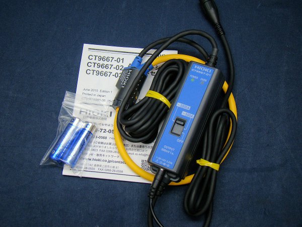 HIOKI 日置 CT9667-01 CT9667 AC/交流フレキシブルカレントセンサ AC500/AC5000A 電流センサ 中古 -  中古測定器・中古計測機器販売｜EXCEL WEB SHOP (有限会社エクセル)