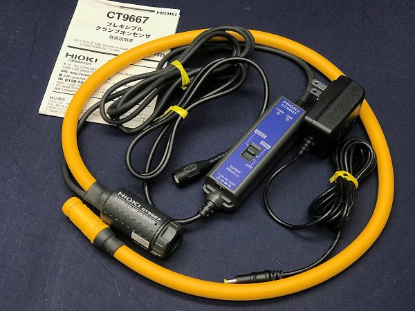 HIOKI 日置 CT9667-03 CT9667 AC/交流フレキシブルカレントセンサ AC500/AC5000A 電流センサ 中古 -  中古測定器・中古計測機器販売｜EXCEL WEB SHOP (有限会社エクセル)