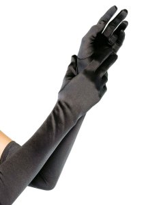 leg-la16b【glove】サテンライクラ　ロンググローヴ
