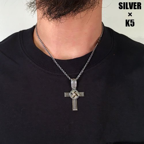 NIINA_[ネックレス] C.P.CROSS (silver×5k) - DOMINO66 ONLINE STORE