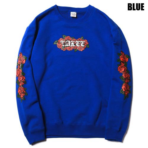 <img class='new_mark_img1' src='https://img.shop-pro.jp/img/new/icons46.gif' style='border:none;display:inline;margin:0px;padding:0px;width:auto;' />CALEE_[L/S TEE] CREW NECK ROSE PRINT SWEAT