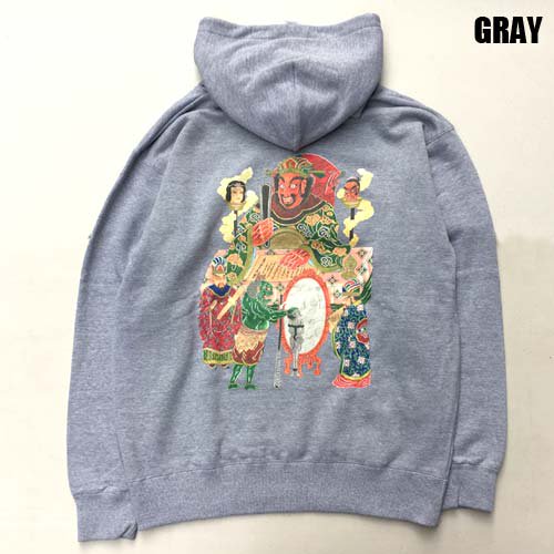 RWCHE_[パーカー] HELLS DAIO HOODIE -GRAY - DOMINO66 ONLINE STORE 