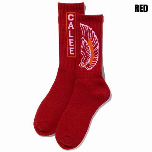 <img class='new_mark_img1' src='https://img.shop-pro.jp/img/new/icons5.gif' style='border:none;display:inline;margin:0px;padding:0px;width:auto;' />CALEE_[ソックス] WING SOCKS