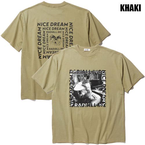 <img class='new_mark_img1' src='https://img.shop-pro.jp/img/new/icons5.gif' style='border:none;display:inline;margin:0px;padding:0px;width:auto;' />RADIALL[S/S TEE] NICE DREAM CREW NECK T-SHIRT S/S
