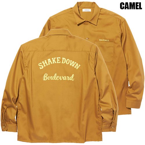 新品RADIALL 「FIELD スタンドカラー難燃フリース」CAMEL L