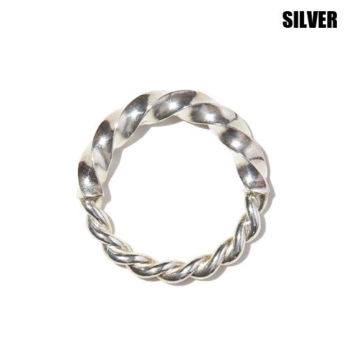 RADIALL [リング] TWIST PINKY RING SILVER - DOMINO66 ONLINE STORE