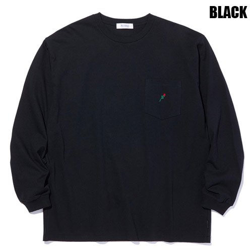<img class='new_mark_img1' src='https://img.shop-pro.jp/img/new/icons47.gif' style='border:none;display:inline;margin:0px;padding:0px;width:auto;' />RADIALL [L/S TEE] ROSE CREW NECK POCKET T-SHIRT L/S
