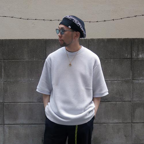 RADIALL [S/S TEE] BIG WAFFLE CREW NECK T-SHIRT S/S - DOMINO66