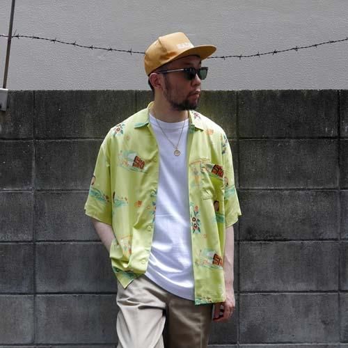 【冬セール】RADIALL LOWLOW OPEN COLLARED SHIRT RADIALL [アロハシャツ] LOWLOW OPEN COLLARED SHIRT S/S
