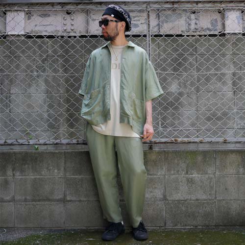 RADIALL [イージーパンツ] FLOWER STRAIGHT EASY PANTS - DOMINO66 ONLINE STORE ｜  RADIALL,CALEE,WEIRDO,GLAD HAND等を取扱う通販サイト