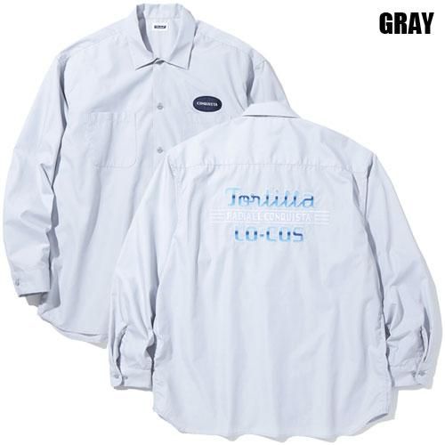 RADIALL [ワークシャツ] TORTILLA OPEN COLLARED SHIRT L/S