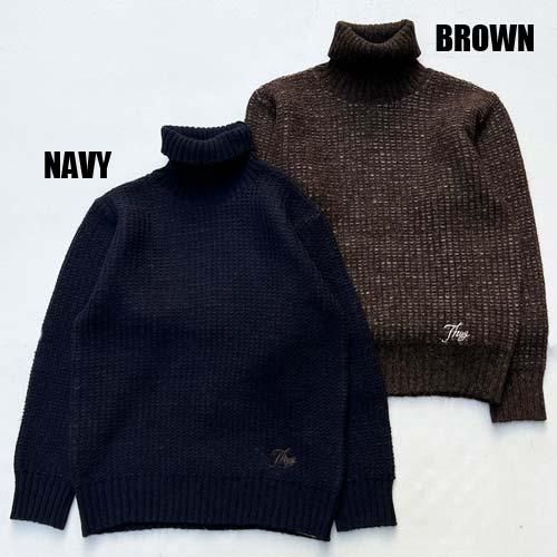 未使用　BYGLADHAND ISLANDS turtle-neck セーター 未使用 BYGLADHAND ISLANDS turtle-neck セーター