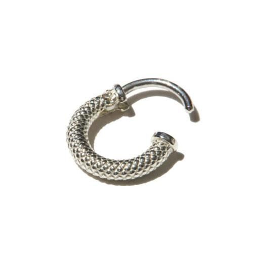 クロムハーツ CHクロスバンドフープ ピアス 片耳(1個) Chrome Hearts