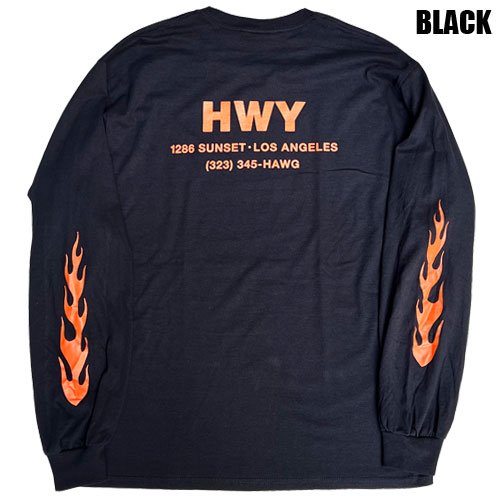 <img class='new_mark_img1' src='https://img.shop-pro.jp/img/new/icons5.gif' style='border:none;display:inline;margin:0px;padding:0px;width:auto;' />HWY[L/S TEE] HAWG LONG SLEEVE