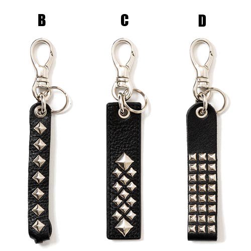 <img class='new_mark_img1' src='https://img.shop-pro.jp/img/new/icons5.gif' style='border:none;display:inline;margin:0px;padding:0px;width:auto;' />CALEE_[キーリング] STUDS LEATHER ASSORT KEY RING -TYPE 1