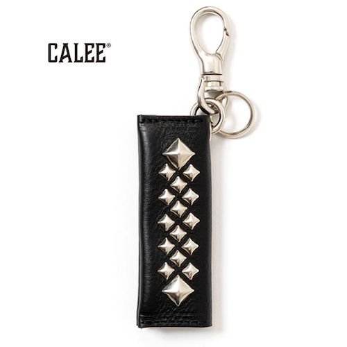 <img class='new_mark_img1' src='https://img.shop-pro.jp/img/new/icons5.gif' style='border:none;display:inline;margin:0px;padding:0px;width:auto;' />CALEE_[] STUDS LEATHER ASSORT KEY RING TYPE III C