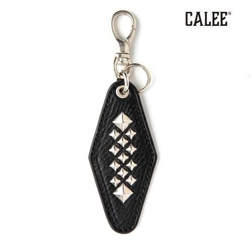 <img class='new_mark_img1' src='https://img.shop-pro.jp/img/new/icons5.gif' style='border:none;display:inline;margin:0px;padding:0px;width:auto;' />CALEE_[] STUDS LEATHER ASSORT KEY RING TYPE I C