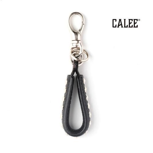 <img class='new_mark_img1' src='https://img.shop-pro.jp/img/new/icons47.gif' style='border:none;display:inline;margin:0px;padding:0px;width:auto;' />CALEE_[] STUDS LEATHER ASSORT KEY RING TYPE I D