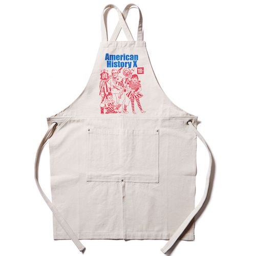 <img class='new_mark_img1' src='https://img.shop-pro.jp/img/new/icons5.gif' style='border:none;display:inline;margin:0px;padding:0px;width:auto;' />SOFT MACHINE_[ץ] AMERICAN HISTORY X APRON