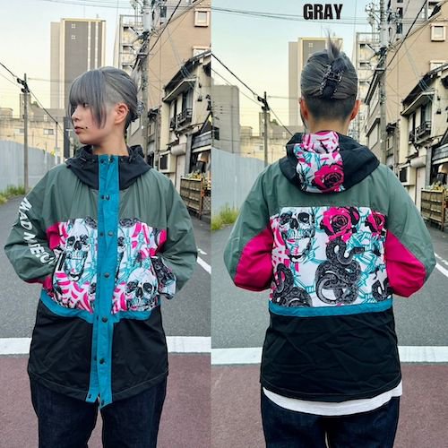 <img class='new_mark_img1' src='https://img.shop-pro.jp/img/new/icons5.gif' style='border:none;display:inline;margin:0px;padding:0px;width:auto;' />MAD MOUSE COMIC_[NYLON JACKET]CITY LIGHT JK