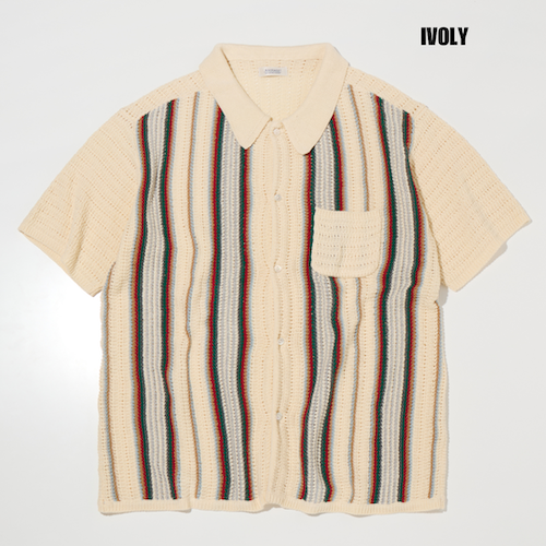 <img class='new_mark_img1' src='https://img.shop-pro.jp/img/new/icons5.gif' style='border:none;display:inline;margin:0px;padding:0px;width:auto;' />RADIALL[˥åȥS/S]NUMBER FIVE SOUTH-REGULAR COLLARED SWEATER S/S