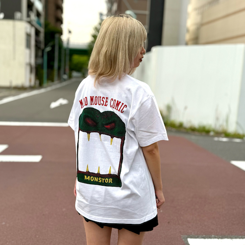<img class='new_mark_img1' src='https://img.shop-pro.jp/img/new/icons5.gif' style='border:none;display:inline;margin:0px;padding:0px;width:auto;' />MAD MOUSE COMIC_[S/S TEE]MONSTER GUM BALL