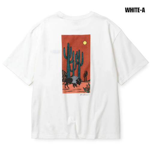 <img class='new_mark_img1' src='https://img.shop-pro.jp/img/new/icons5.gif' style='border:none;display:inline;margin:0px;padding:0px;width:auto;' />CALEE_[S/S TEE]  MIHO MURAKAMI DROP SHOULDER PRINT TEE