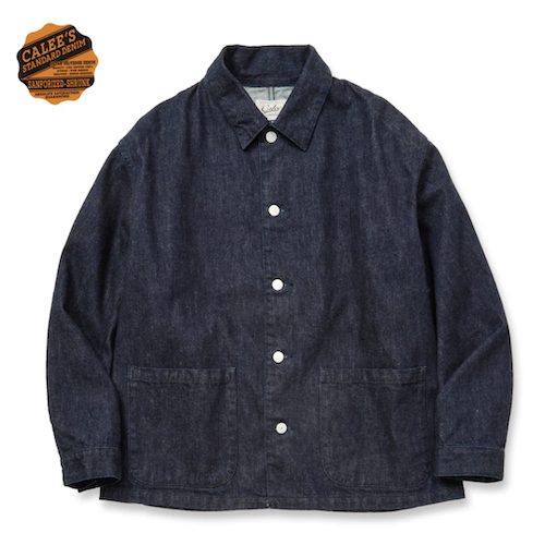 <img class='new_mark_img1' src='https://img.shop-pro.jp/img/new/icons5.gif' style='border:none;display:inline;margin:0px;padding:0px;width:auto;' />CALEE_[󥸥˥㥱å]VINTAGE REPRODUCT DENIM COVERALL INDIGO