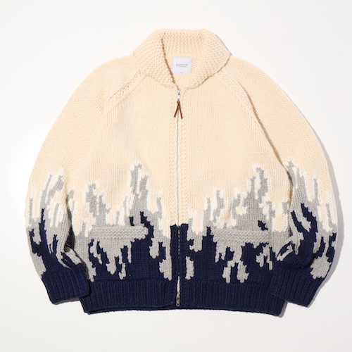 <img class='new_mark_img1' src='https://img.shop-pro.jp/img/new/icons5.gif' style='border:none;display:inline;margin:0px;padding:0px;width:auto;' />RADIALL[٥˥㥱å]SIERRA - ZIP UP COWICHAN SWEATER