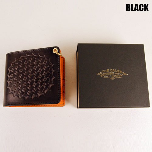 calee leather half wallet - 長財布