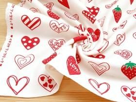 広巾 40コーマスムース LOVE & BERRY