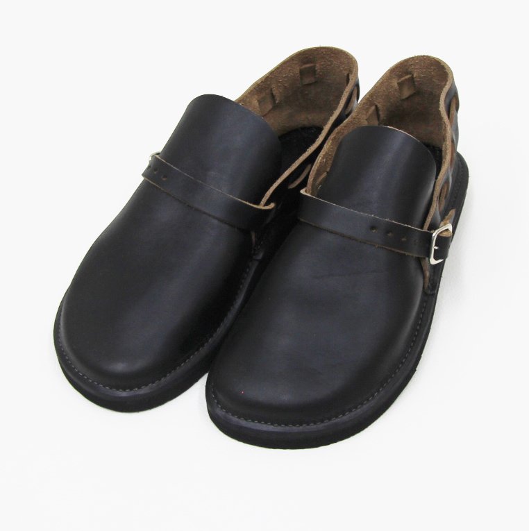  FERNAND LEATHER MIDDLE ENGLISH(BLACK)
