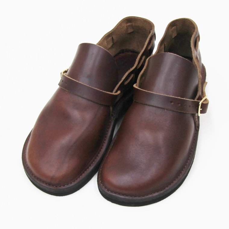 FERNAND LEATHER MIDDLE ENGLISH(BROWN) - have a golden day!