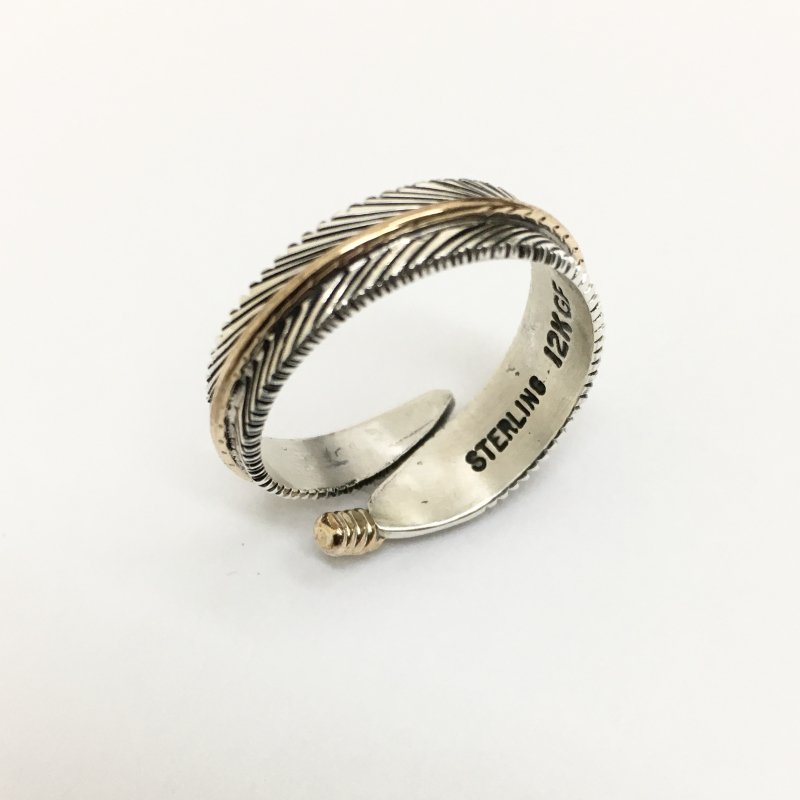 Harvey Mace(ハーヴィー・メイス) 12KGF FEATHER RING - have a golden ...