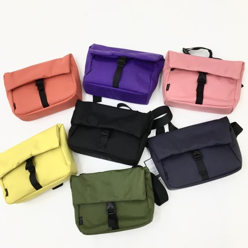  SML UTILITY  MESSENGER BAG S(KHAKI/PURPLE/BLACK/NAVY/YELLOW)