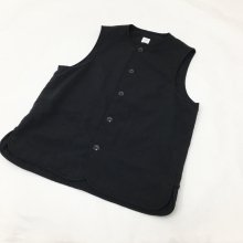  ARAN VEST (BLACK) 