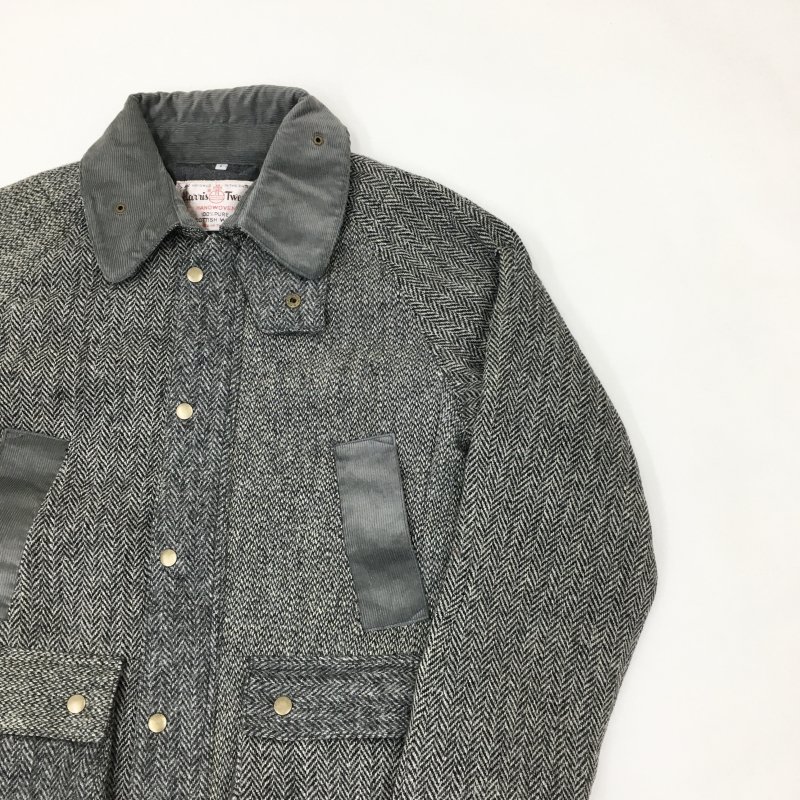 yoused HARRIS TWEED COUNTRY JACKET (SIZE 1) - have a golden day!