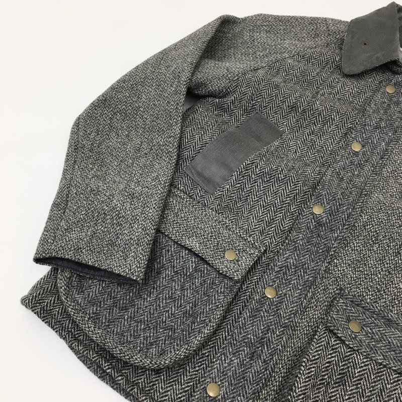  yoused HARRIS TWEED COUNTRY JACKET (SIZE 1)30%OFF